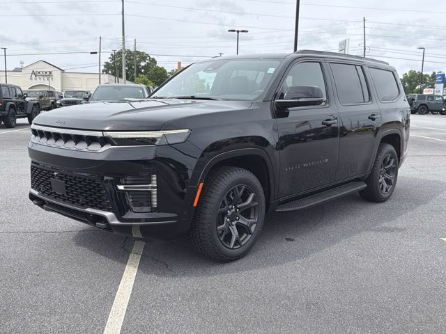 2026 High Gloss Black Jeep Grand Wagoneer Upland 4X4 SUV