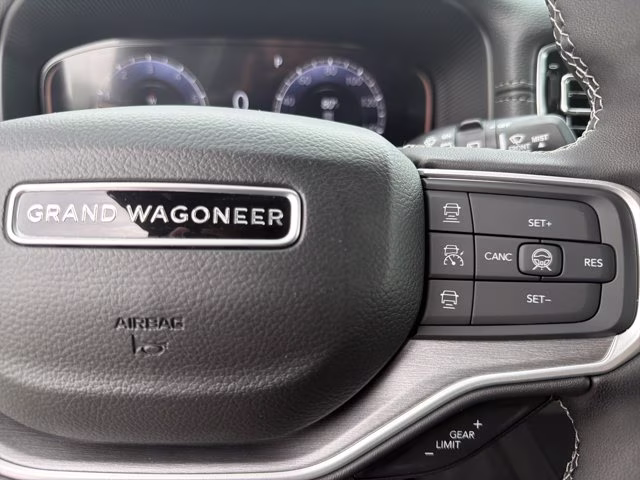 2026 High Gloss Black Jeep Grand Wagoneer Upland 4X4 SUV