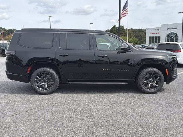 2026 High Gloss Black Jeep Grand Wagoneer Upland 4X4 SUV