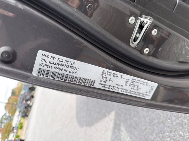 2026 Baltic Gray Metallic Clearcoat Jeep Grand Wagoneer 4X4 SUV