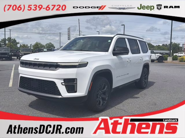 2026 Bright White Clearcoat Jeep Grand Wagoneer Limited Altitude 4X4 SUV