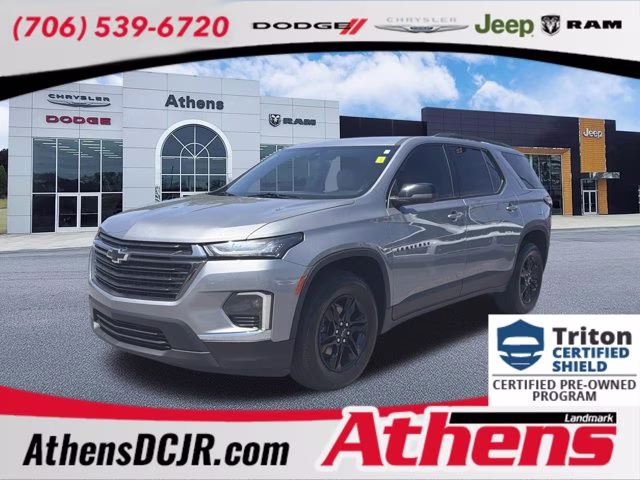2023 Sterling Gray Metallic Chevrolet Traverse LS FWD SUV