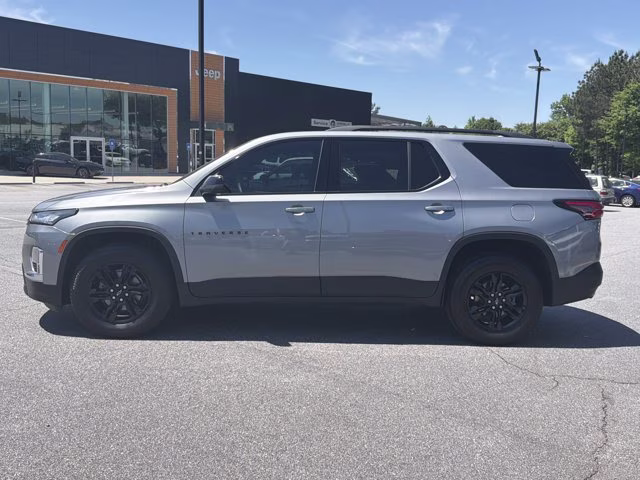 2023 Sterling Gray Metallic Chevrolet Traverse LS FWD SUV
