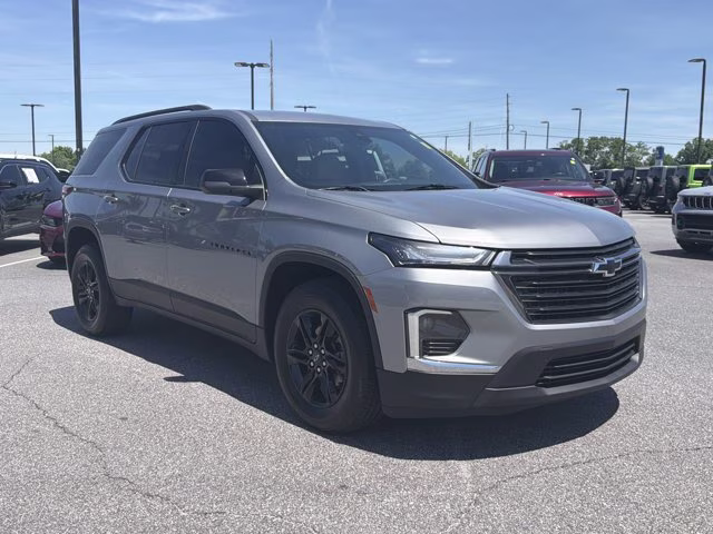 2023 Sterling Gray Metallic Chevrolet Traverse LS FWD SUV
