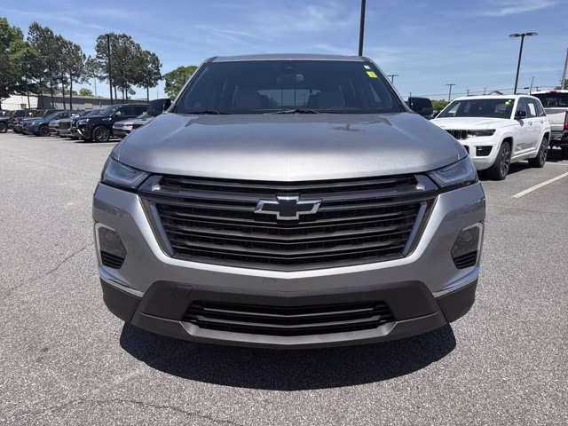 2023 Sterling Gray Metallic Chevrolet Traverse LS FWD SUV