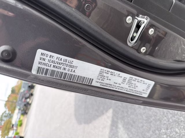 2026 Baltic Gray Metallic Clearcoat Jeep Grand Wagoneer 4X4 SUV