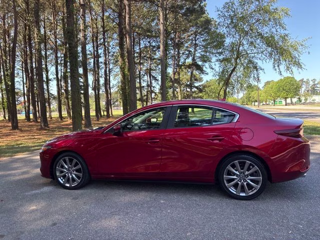 2019 Soul Red Crystal Metallic Mazda Mazda3 Preferred FWD Sedan