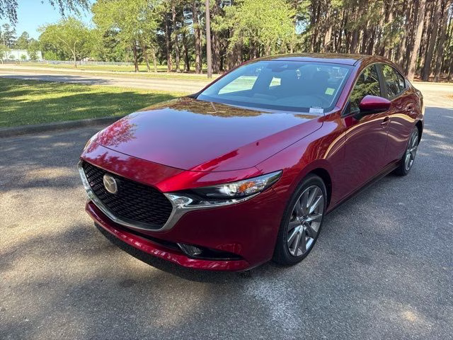 2019 Soul Red Crystal Metallic Mazda Mazda3 Preferred FWD Sedan