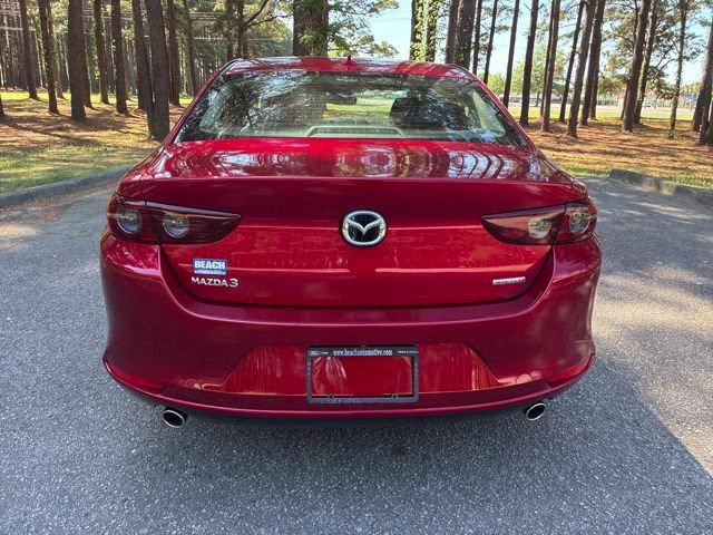 2019 Soul Red Crystal Metallic Mazda Mazda3 Preferred FWD Sedan