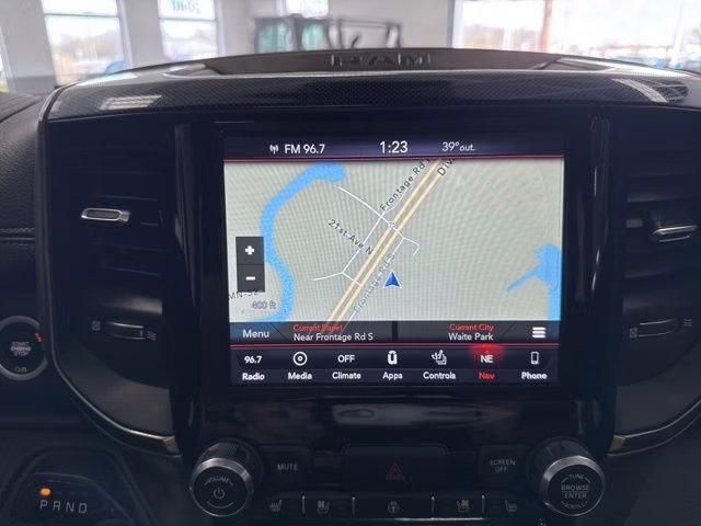2019 Diamond Black Crystal Pearlcoat Ram 1500 Rebel 4X4 Truck