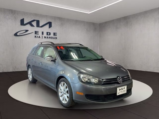 2014 Platinum Gray Metallic Volkswagen Jetta SportWagen 2.0L TDI FWD Crossover