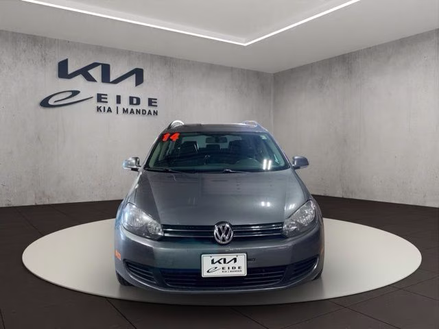 2014 Platinum Gray Metallic Volkswagen Jetta SportWagen 2.0L TDI FWD Crossover