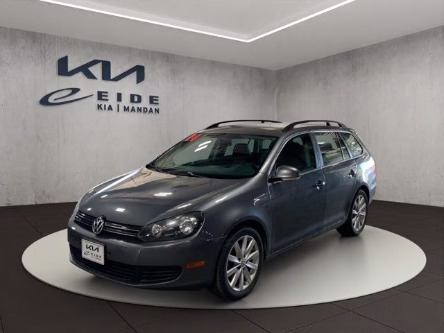 2014 Platinum Gray Metallic Volkswagen Jetta SportWagen 2.0L TDI FWD Crossover