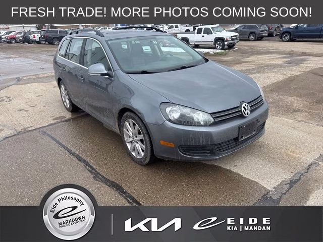 2014 Gray Volkswagen Jetta SportWagen 2.0L TDI FWD Crossover
