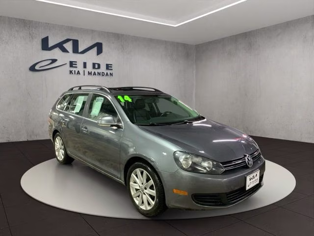 2014 Gray Volkswagen Jetta SportWagen 2.0L TDI FWD Crossover