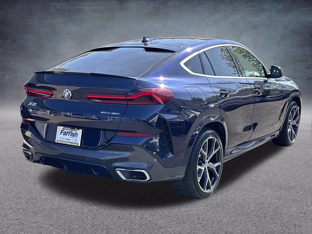 2022 Tanzanite Blue II Metallic BMW X6 xDrive40i AWD SUV