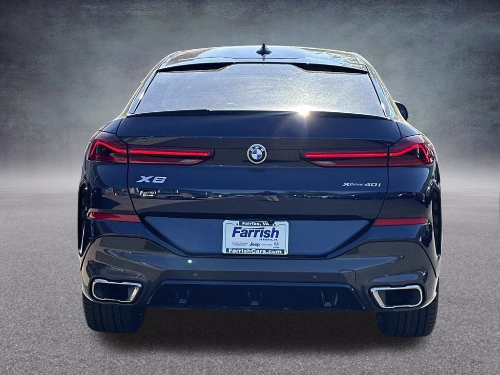 2022 Tanzanite Blue II Metallic BMW X6 xDrive40i AWD SUV