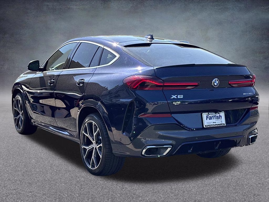 2022 Tanzanite Blue II Metallic BMW X6 xDrive40i AWD SUV