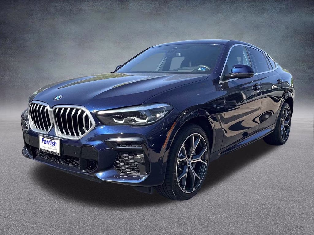 2022 Tanzanite Blue II Metallic BMW X6 xDrive40i AWD SUV