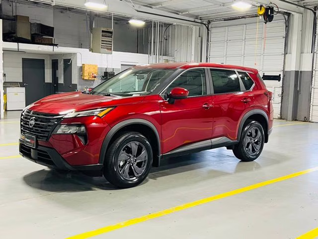 2026 Scarlet Ember Tintcoat Nissan Rogue SV FWD SUV