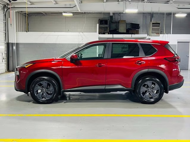 2026 Scarlet Ember Tintcoat Nissan Rogue SV FWD SUV
