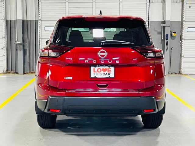2026 Scarlet Ember Tintcoat Nissan Rogue SV FWD SUV