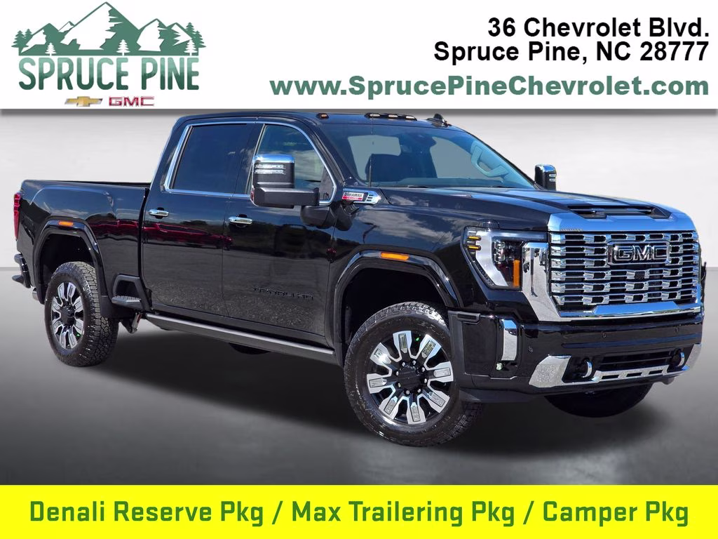 2026 Onyx Black GMC Sierra 2500HD Denali 4X4 Truck