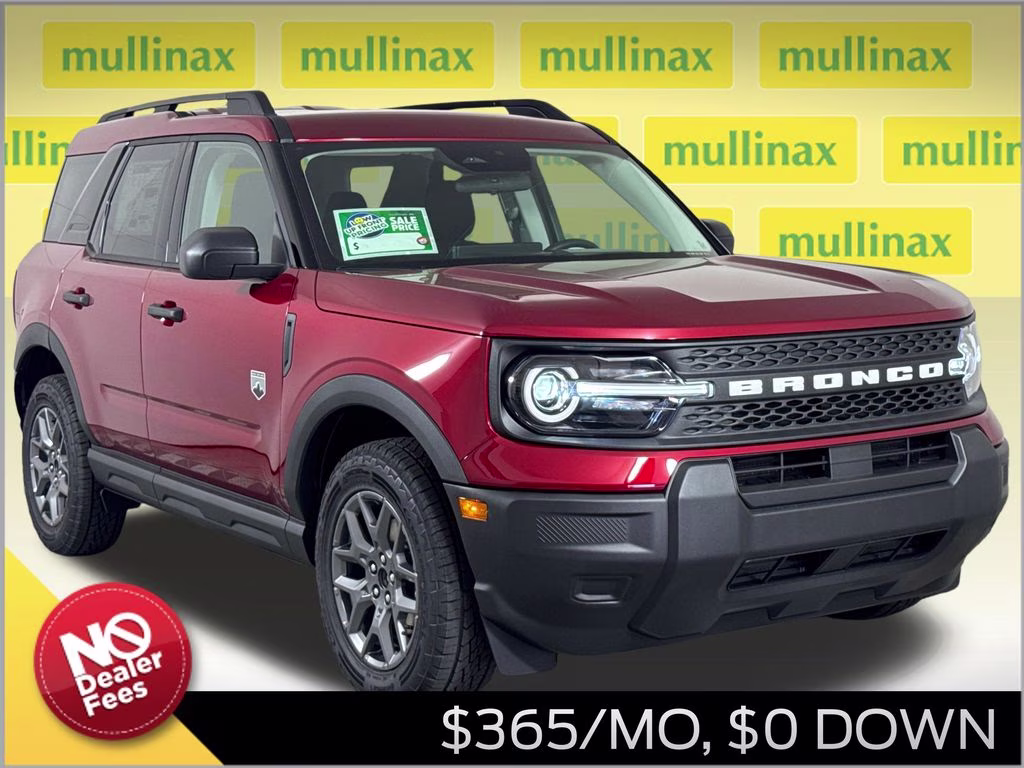 2026 Ruby Red Metallic Tinted Clearcoat Ford Bronco Sport Big Bend 4X4 SUV