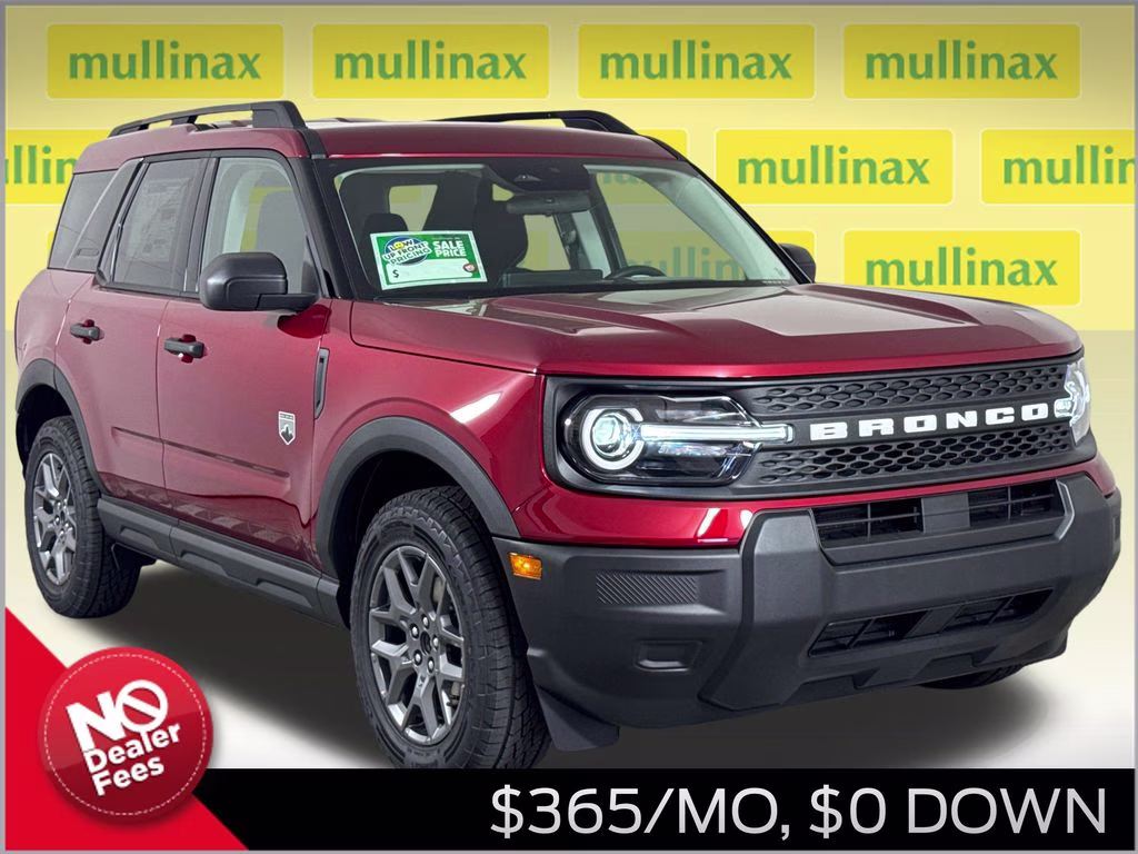 2026 Ruby Red Metallic Tinted Clearcoat Ford Bronco Sport Big Bend 4X4 SUV
