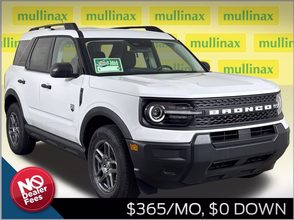 2026 Oxford White Ford Bronco Sport Big Bend 4X4 SUV