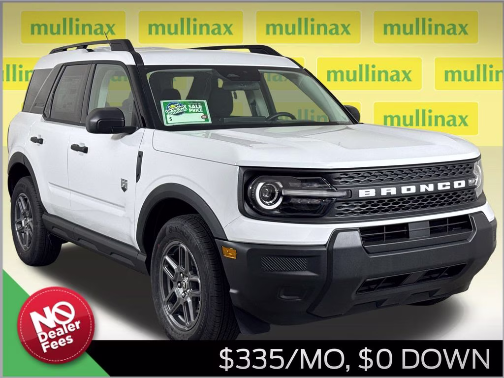 2026 Oxford White Ford Bronco Sport Big Bend 4X4 SUV