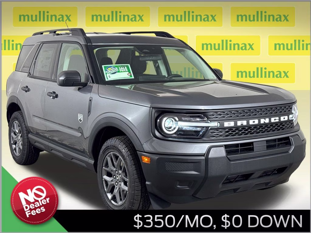 2026 Carbonized Gray Metallic Ford Bronco Sport Big Bend 4X4 SUV