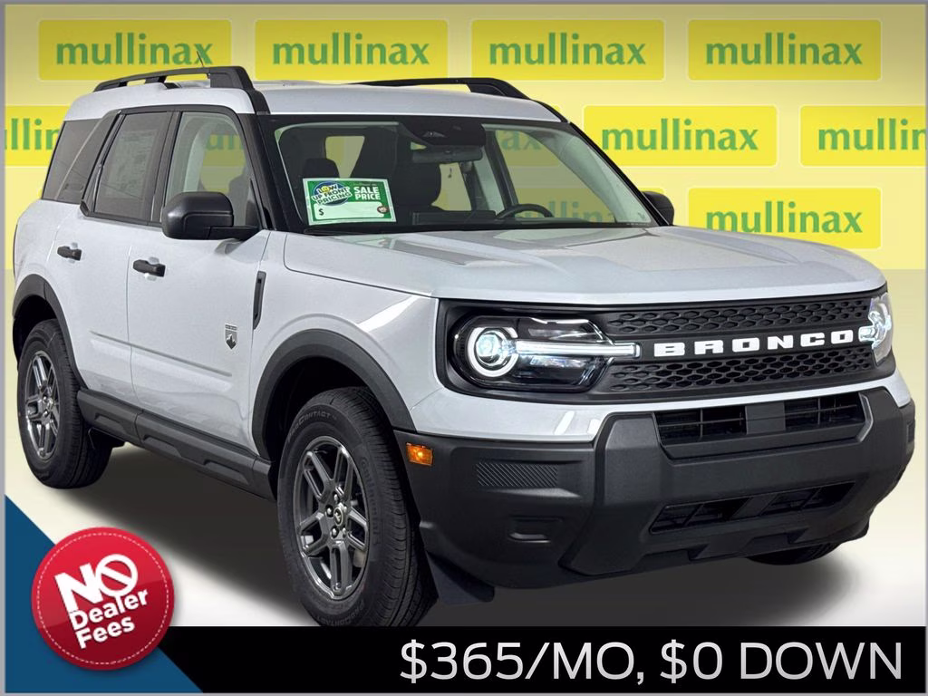 2026 Space White Metallic Ford Bronco Sport Big Bend 4X4 SUV