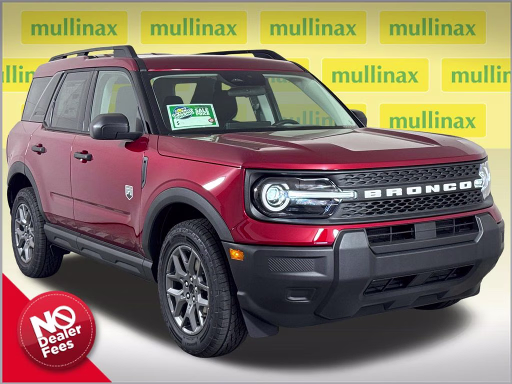 2026 Ruby Red Metallic Tinted Clearcoat Ford Bronco Sport Big Bend 4X4 SUV