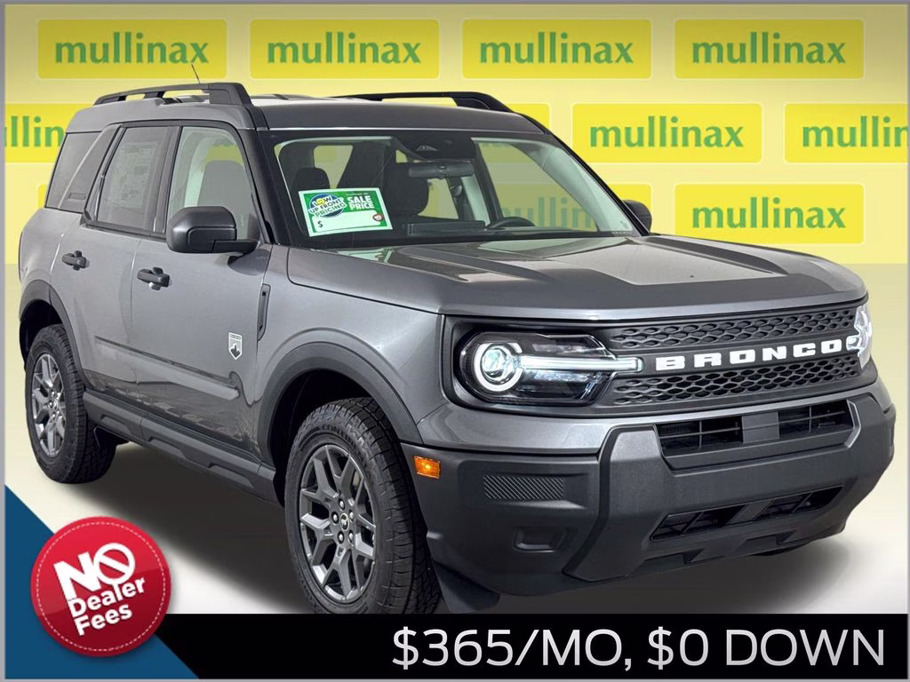 2026 Carbonized Gray Metallic Ford Bronco Sport Big Bend 4X4 SUV