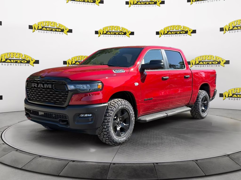 2026 Molten Red Pearlcoat Ram 1500 Warlock 4X4 Truck