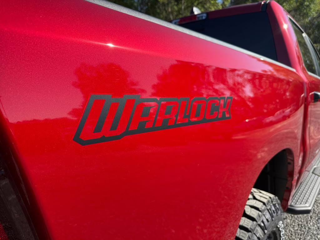 2026 Molten Red Pearlcoat Ram 1500 Warlock 4X4 Truck