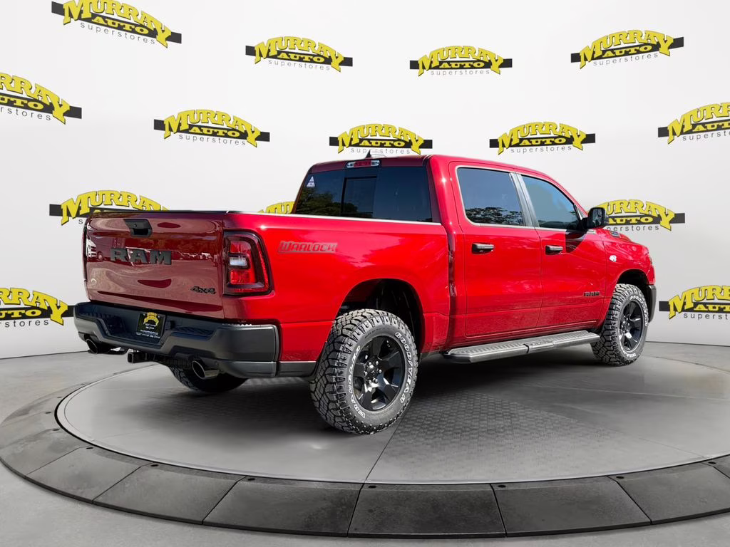 2026 Molten Red Pearlcoat Ram 1500 Warlock 4X4 Truck