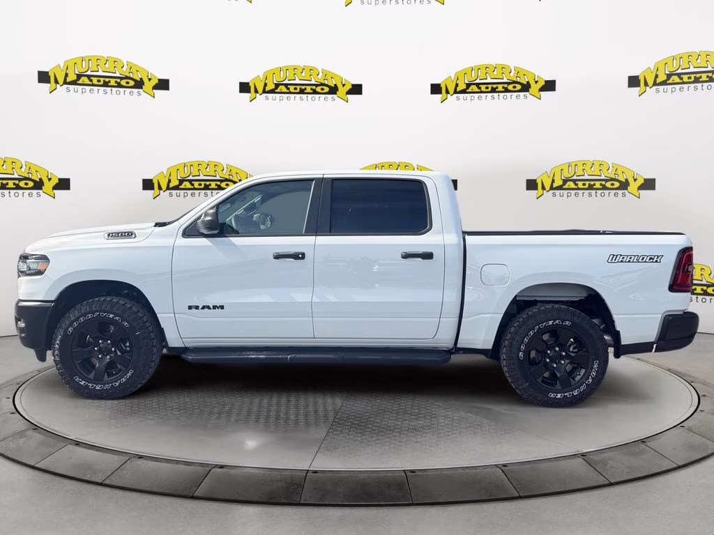 2026 Bright White Clearcoat Ram 1500 Warlock 4X4 Truck