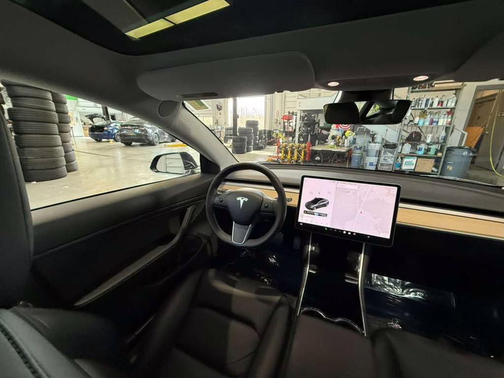 2020 Midnight Silver Metallic Tesla Model 3 Long Range AWD Sedan