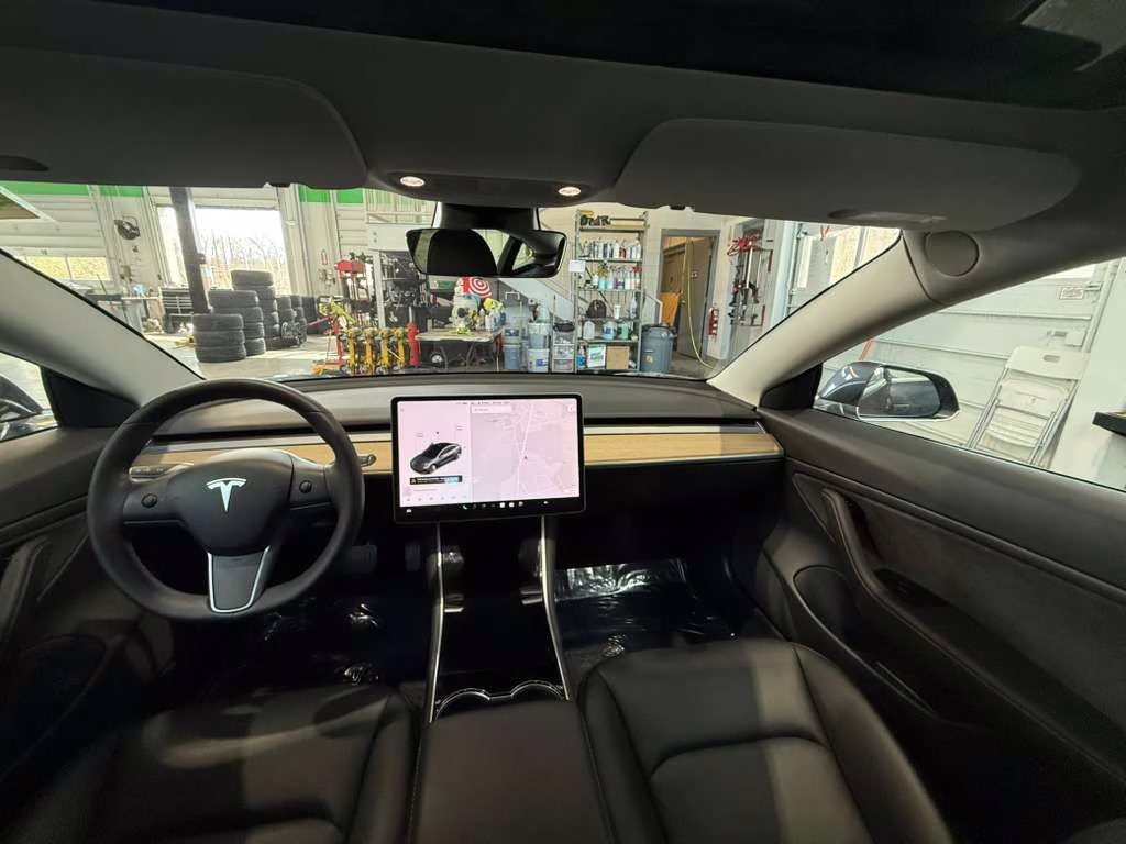 2020 Midnight Silver Metallic Tesla Model 3 Long Range AWD Sedan