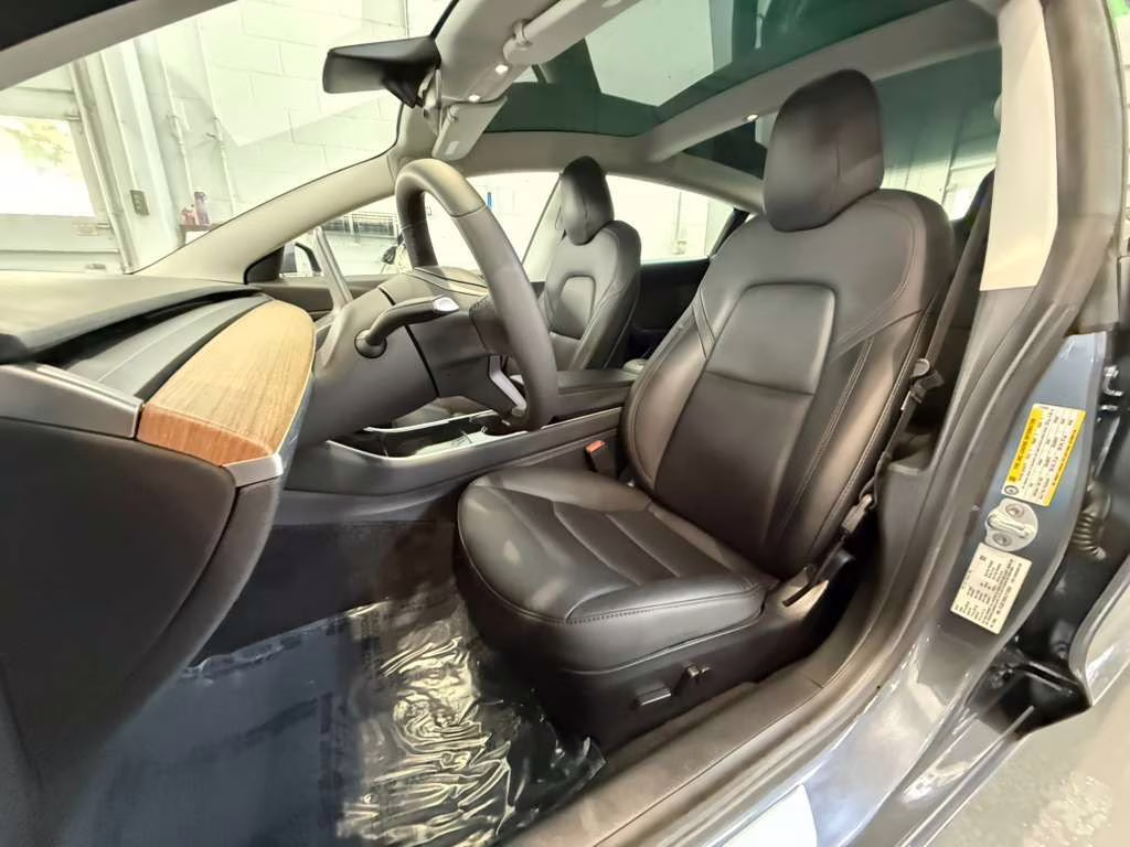 2020 Midnight Silver Metallic Tesla Model 3 Long Range AWD Sedan