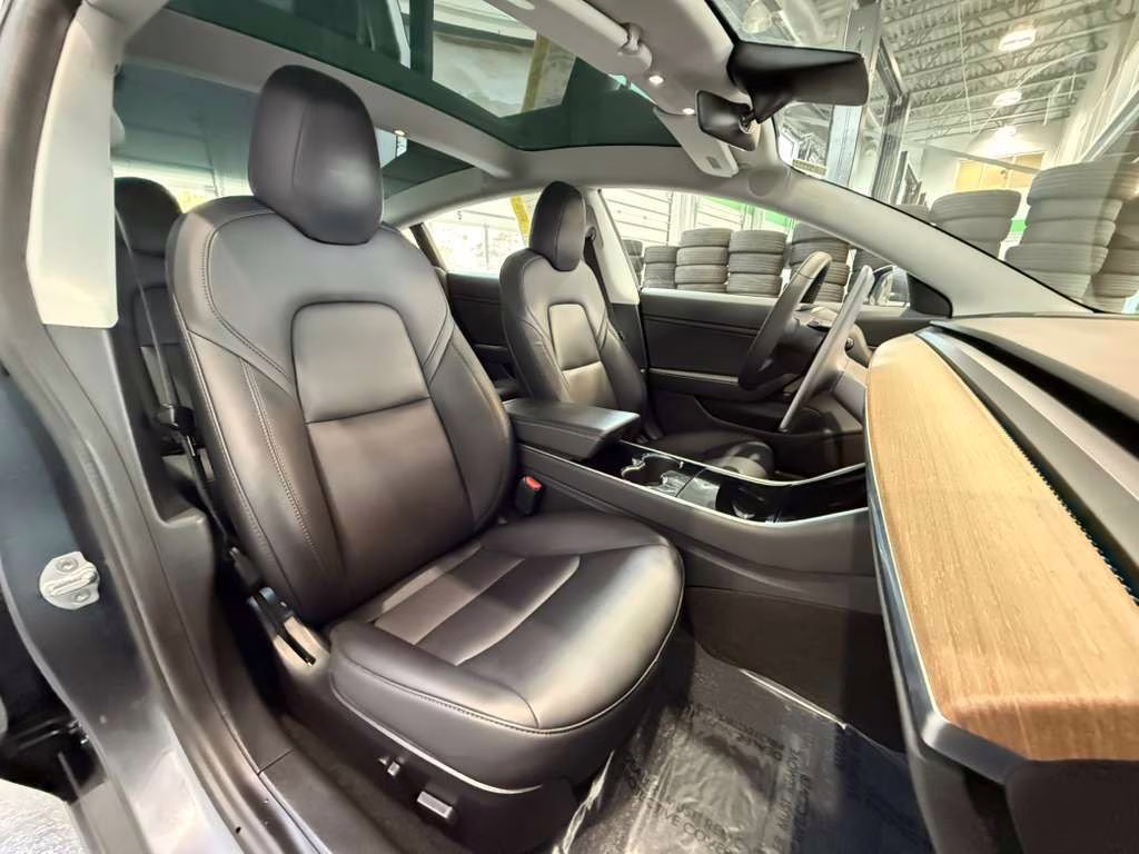 2020 Midnight Silver Metallic Tesla Model 3 Long Range AWD Sedan