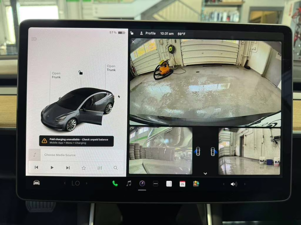 2020 Midnight Silver Metallic Tesla Model 3 Long Range AWD Sedan