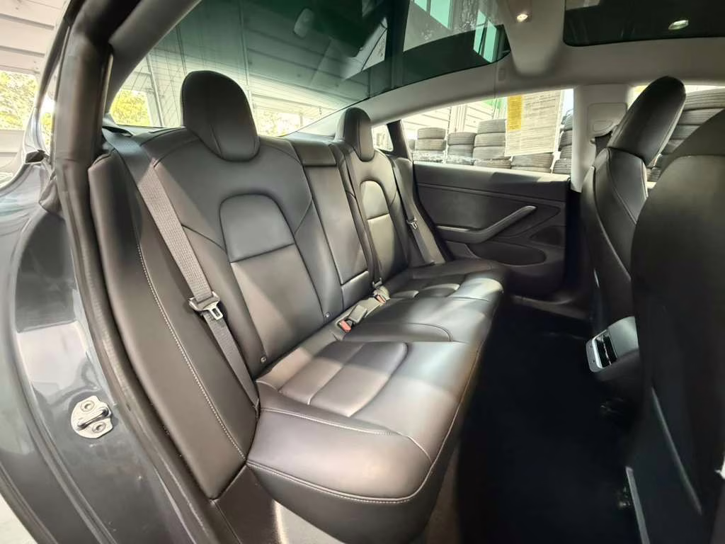 2020 Midnight Silver Metallic Tesla Model 3 Long Range AWD Sedan