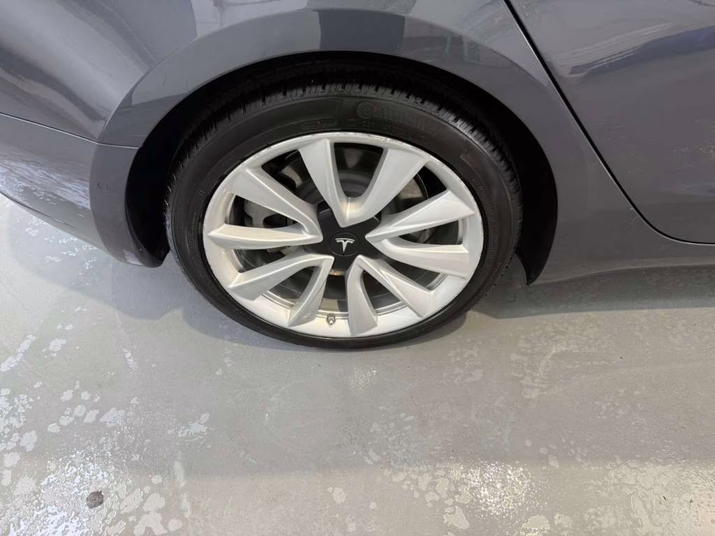 2020 Midnight Silver Metallic Tesla Model 3 Long Range AWD Sedan