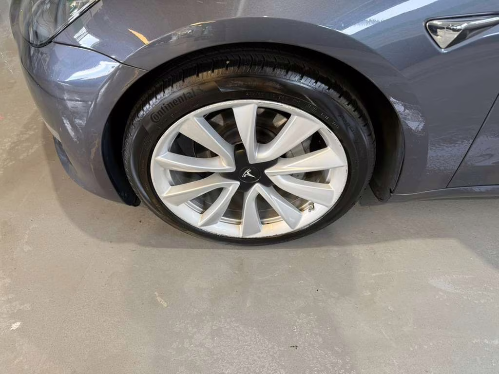 2020 Midnight Silver Metallic Tesla Model 3 Long Range AWD Sedan