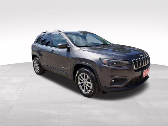2021 Granite Crystal Metallic Clearcoat Jeep Cherokee Latitude Plus 4X4 SUV