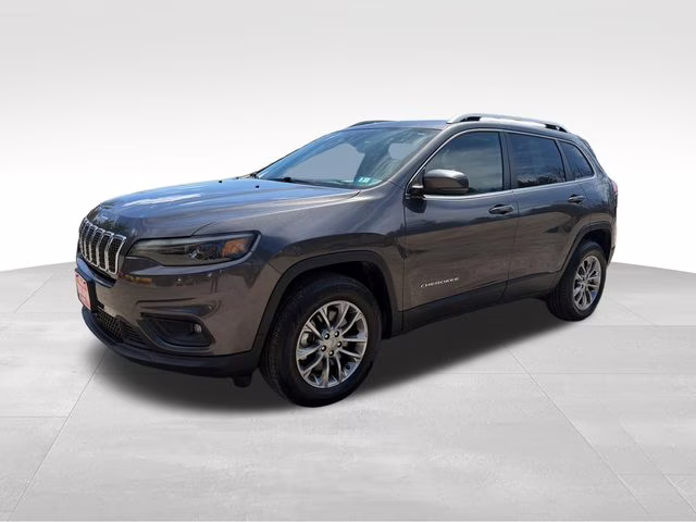 2021 Granite Crystal Metallic Clearcoat Jeep Cherokee Latitude Plus 4X4 SUV