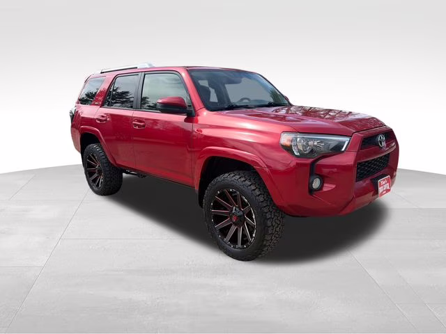 2018 Barcelona Red Metallic Toyota 4Runner SR5 4X4 SUV